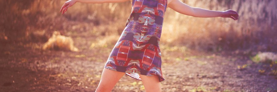 hedvábná sukně, top a šaty od ashaadox design